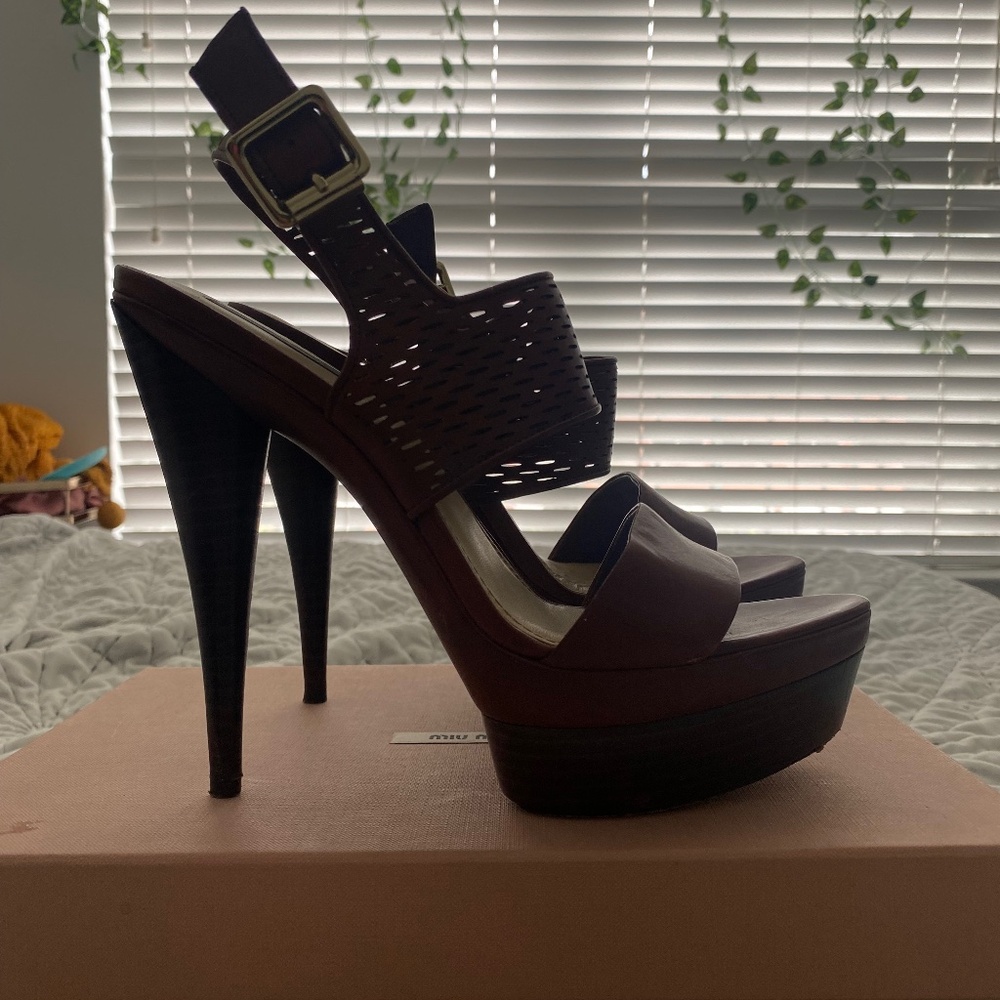 Rachel Zoe Leather Heels